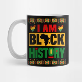 I Am Black History Mug
